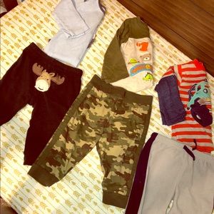 Bundle of 3 Infant Boys Outfits
